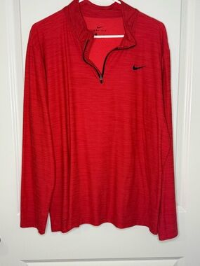 Nike Red Dri-FIT Performance Tee
